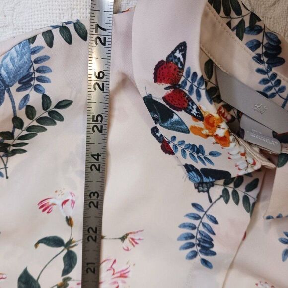 H&M Women's US 6 Multicolor Button Down Shirt Blouse - Picture 10 of 10